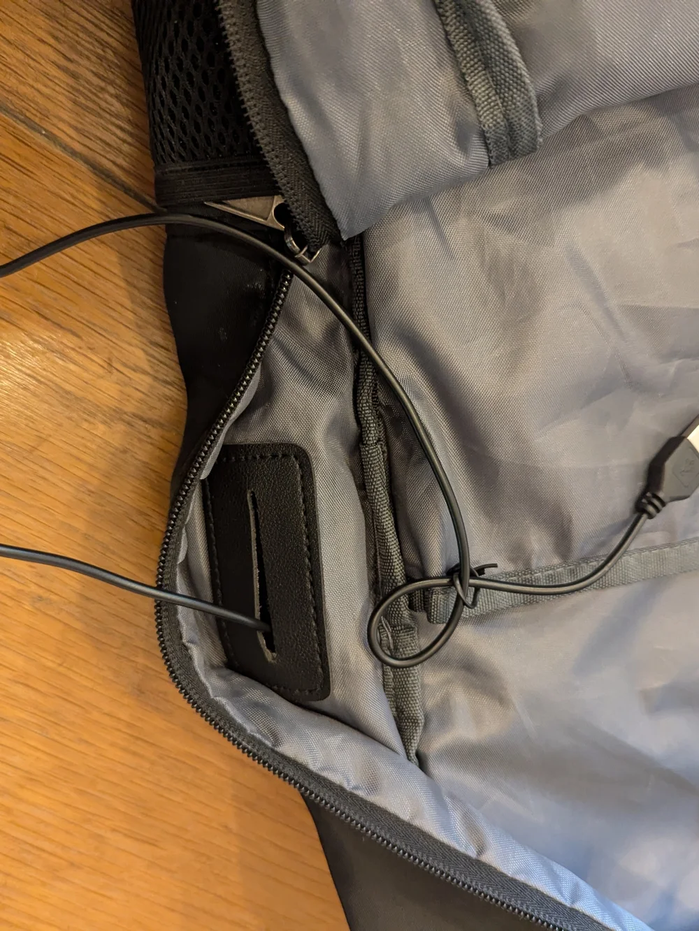 Large Black Travel Hiking Laptop Backpack USB Charging Multi Pocket